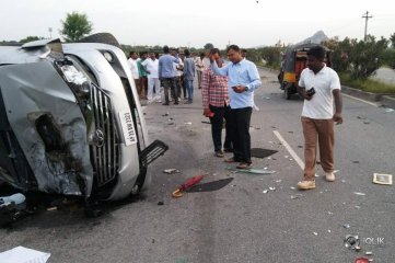 Nandamuri Harikrishna Accident Photos